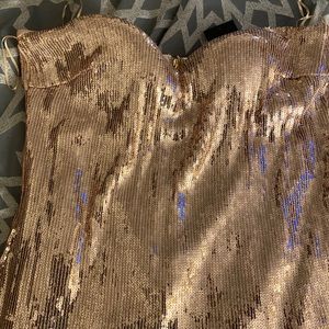 🌟BRAND NEW STRAPLESS SEQUIN DRESS🌟